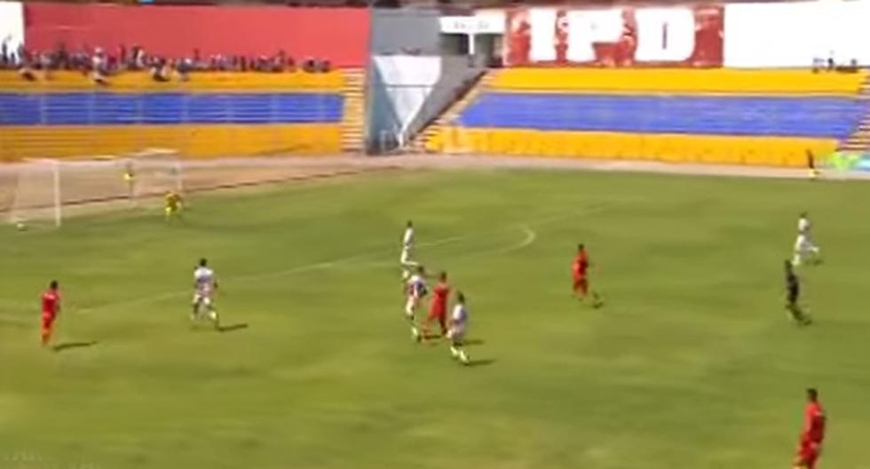 YouTube | Manuel Corrales se mandó con un golazo en la victoria de Sport Huancayo sobre Ayacucho FC. (Foto: Captura)
