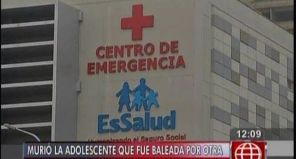 Menor baleada en Villa El Salvador para robarle un celular, falleció hace varias semanas. (Foto: América TV)