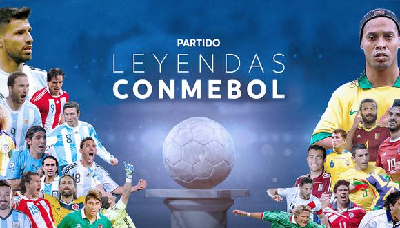 Cúando y dónde será el partido de leyendas de la CONMEBOL: quiénes jugarán y más | Foto: CONMEBOL
