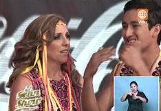 El Gran Show: Saskia Bernaola bailó con el apoyo de su familia