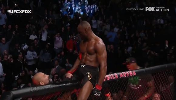 UFC 245: Usman venció por TKO a Covington en el evento principal del evento de artes marciales mixtas