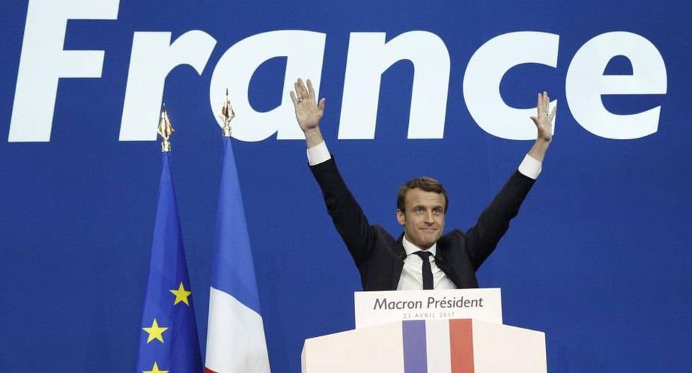 Emmanuel Macron gan&oacute; hoy las elecciones presidenciales francesas con unos 30 puntos de ventaja sobre su rival. (Foto: EFE)
