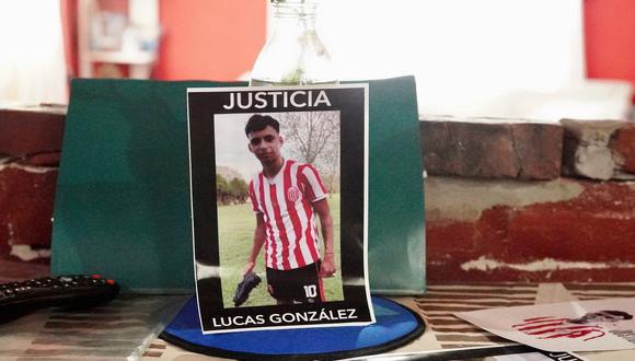 Lucas González, un joven argentino que fue asesinado por agentes de la policía, en la periferia de Buenos Aires, en 2021. (Foto de Rafael Mario Quinteros / Clarín)
