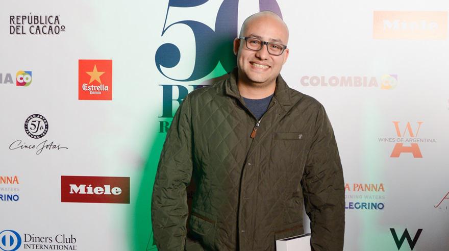 Gustavo Montestruque Bisso, chef de La Mar, en la cena de bienvenida de los 50 Best Latam. (Foto: Difusión)