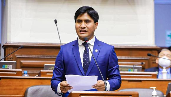El congresista Wilson Soto Palacios presentó un proyecto de ley que también plantea recortar el mandato de los alcaldes y gobernadores regionales elegidos en 2022. (Foto: Congreso)