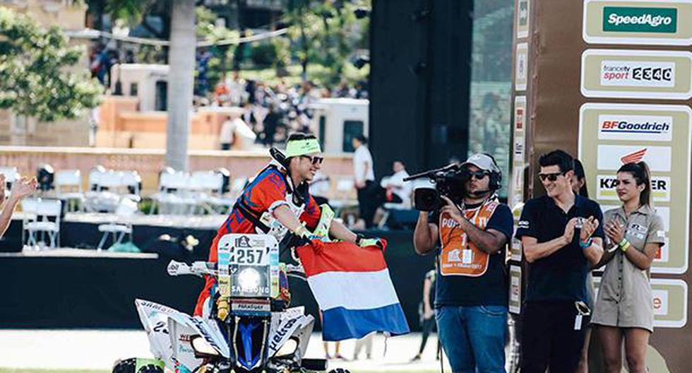 Nelson Sanabria se alista para participar en el quinto Dakar de su carrera. (Foto: Nelson Sanabria DKR)
