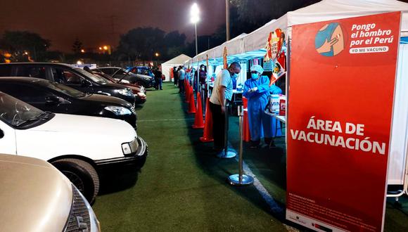 Los centros de vacunación de la capital no atendieron este lunes debido a que se dio un descanso a los brigadistas que han tenido largas jornadas de inmunización y a la necesidad de hacer un balance del proceso. (Foto: Minsa)