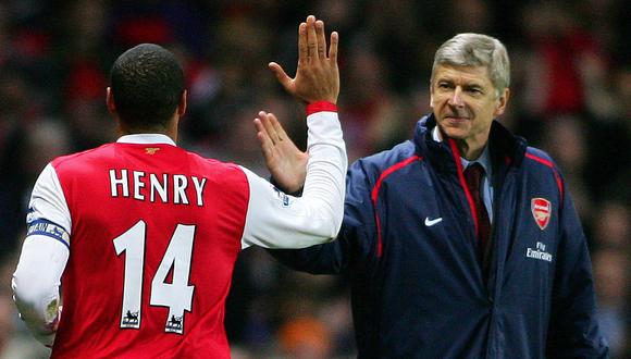 Thierry Henry alabó trayectoria de Wenger en el Arsenal: "Su herencia es intocable". (Foto: AFP)