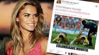 Holandesa Nicolette van Dam indignó a Colombia con este meme