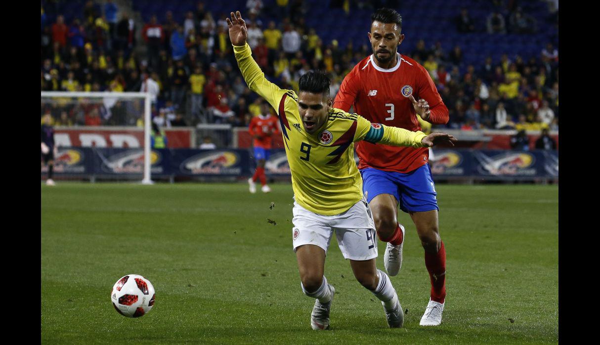 Colombia vs. Costa Rica. (Foto: AP/EFE/AFP)