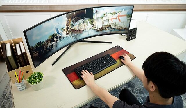 Samsung lanza un monitor curvo para videojuegos. Descubre todas su características. (Foto: Samsung)