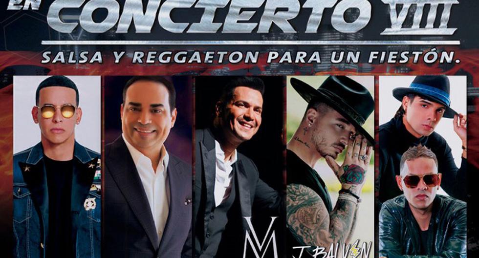 Juntos en Concierto VIII reunirá este viernes 25 de noviembre a grandes exponentes de la salsa y reggaeton. (Foto: Difusión)