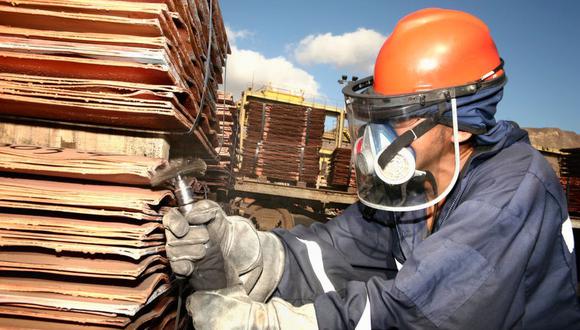 Cae precio del cobre este lunes. (Foto: GEC)