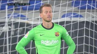 Barcelona vs. Alavés: Piqué y Neto cometieron terrible blooper para el 1-0 de Rioja | VIDEO