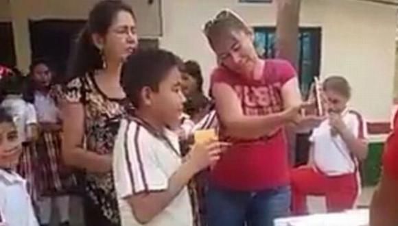 Indignación por falsa entrega de refrigerio escolar en Colombia