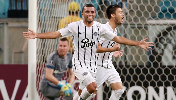 Libertad ha dado el gran golpe de la segunda jornada de la Copa Libertadores. El cuadro gumarelo superó por la cuenta mínima a Gremio en condición de visitante. (Foto: AFP)