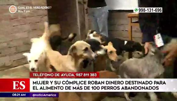 Roban centro veterinario en Cercado de Lima. (Foto: América Noticias)