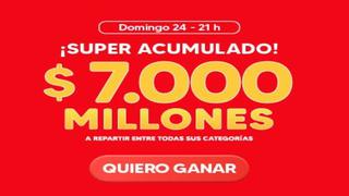 Resultados Loto: números ganadores del domingo 24 de abril