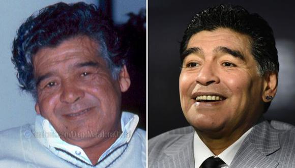 Diego, padre de Diego Armando Maradona. (Foto: Facebook Diego Maradona / AFP)