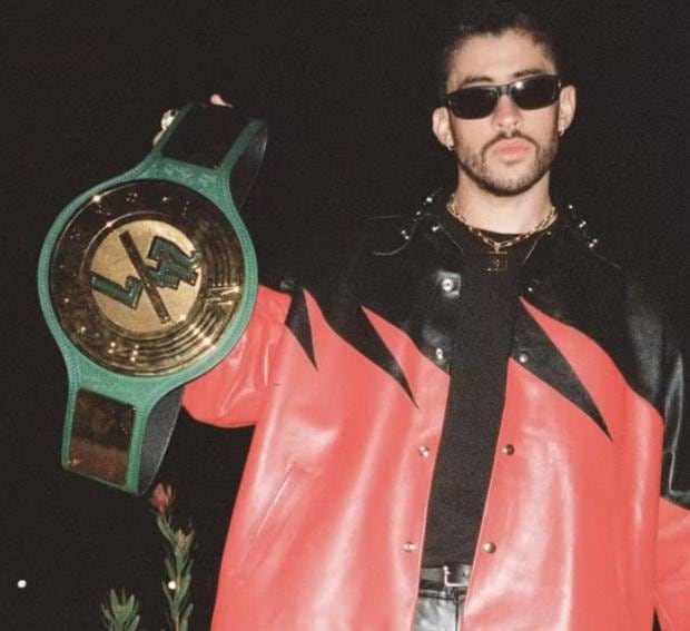 Bad Bunny is a fan of wrestling and, for a few years, also a professional wrestler