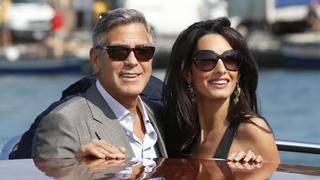 Clooney celebró hasta la madrugada su despedida de soltero