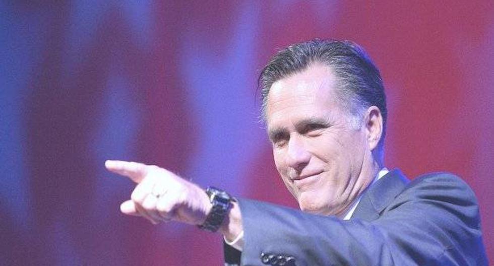 Mitt Romney en la mora de los niños (Fot6o: Difusión). 
