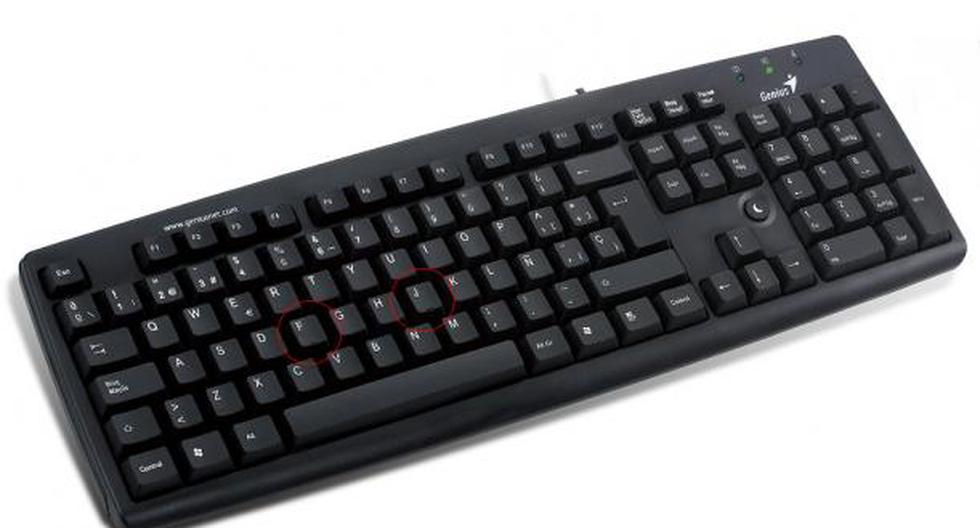 Sabes para qué sirven las rayitas de las letras F y tu teclado? | EPIC | PERU.COM