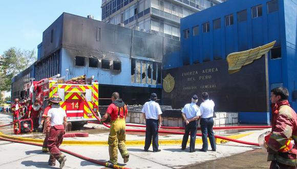 Incendio en cuartel FAP: Jesús María dispuso su cierre temporal