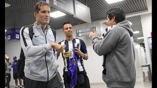 Alianza Lima vs. Inter: la llegada de blanquiazules a Brasil para choque por Copa Libertadores | FOTOS