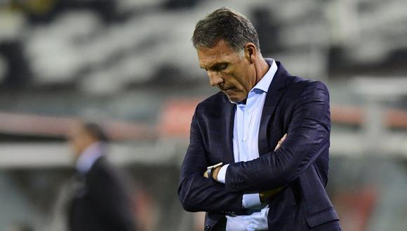 Miguel Ángel Russo acumula cuatro derrotas consecutivas con Alianza Lima. (Foto: AFP)