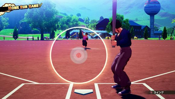 "Home Run Game" será un minijuego de béisbol del esperado Dragon Ball Z: Kakarot. (Imagen: Dragon Ball Z: Kakarot / Twitter)