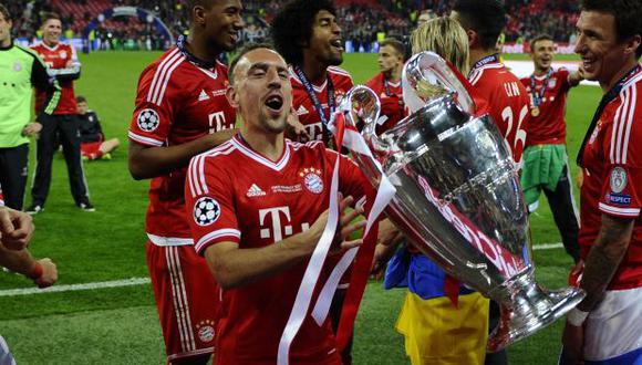 Franck Ribéry puso punto final a su carrera futbolística a los 39 años. (Foto: AFP)