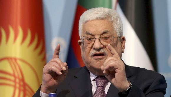 Mahmoud Abbas, presidente palestino. AP