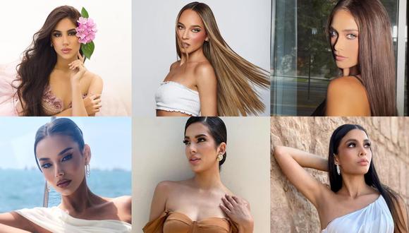 Algunas de las concursantes del Miss Perú 2023 a desarrollarse en Esto es Guerra de América TV.
