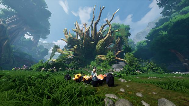 Kena's Photo Mode: Bridge of Spirits allows us to capture various moments of the game. (Screenshot)