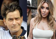 Charlie Sheen a Kim Kardashian: "A nadie le importa tu trasero"