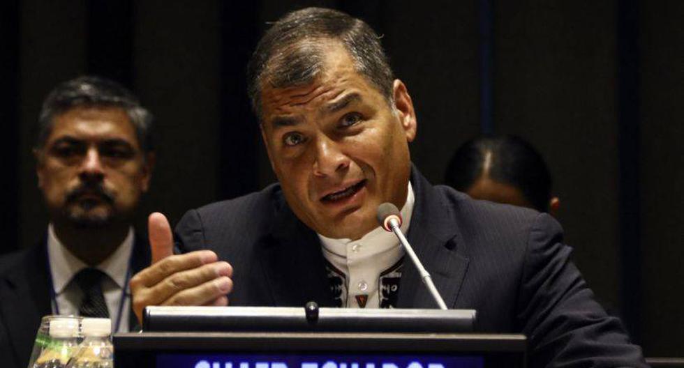 Rafael Correa, presidente de Ecuador. (Foto: EFE)