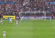 Alianza Lima vs. Sporting Cristal: Cristian Palacios remató al travesaño tras una gran jugada de ‘Tití’ Ortiz | VIDEO