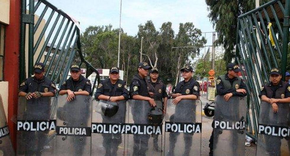 Policía podrán laborar en sus vacaciones y días de franco. (Foto: Andina)