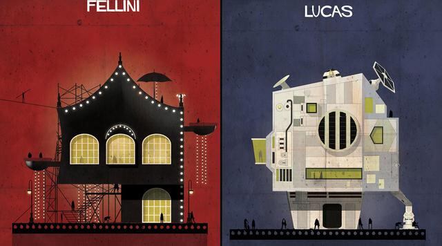 Estas casas fueron inspiradas en directores de cine  - 1