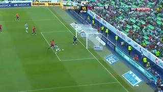 Santos vs. Veracruz: Jonathan Rodríguez abrió el marcador en el estadio Nuevo Corona | VIDEO