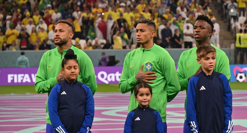 Alineación de Brasil vs. Corea del Sur con Neymar por el Mundial Qatar 2022 | Foto: AFP