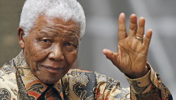 Un 5 de diciembre del 2013 muere Nelson Mandela, político sudafricano y premio Nobel de la Paz. (LEÓN NEAL / AFP).