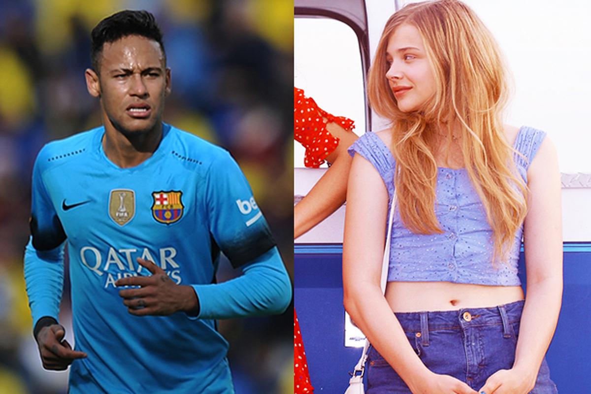 Is Chloe Moretz dating footballer Neymar? Pair cosy up in Snapchat