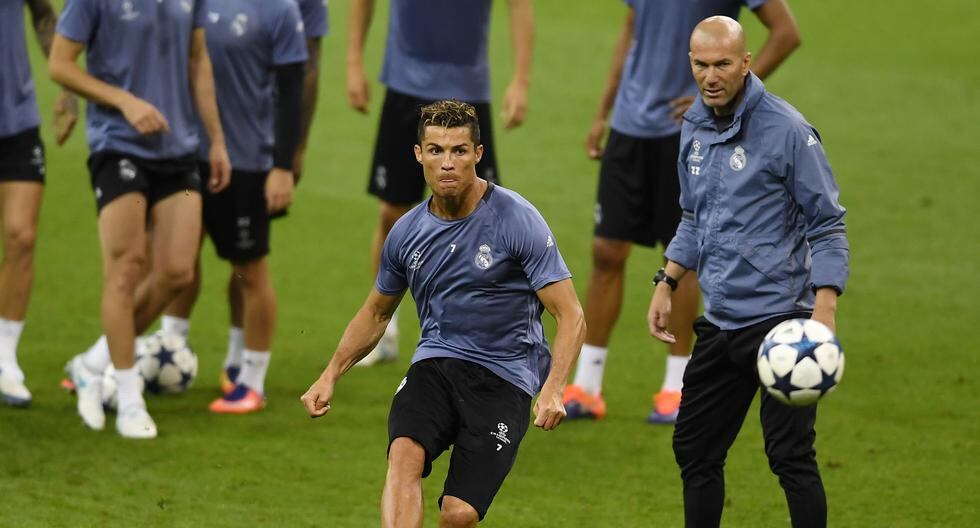 Zinedine Zidane opinó sobre Cristiano Ronaldo previo a la final de Champions League. (Foto: Getty Images)