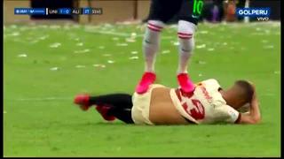 Universitario vs. Alianza Lima: Arroé y el pisotón a Barco que no fue advertido por Santiváñez | VIDEO