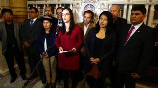 Bloque Nuevo Perú impulsará censura de Martens si es que ministra no renuncia