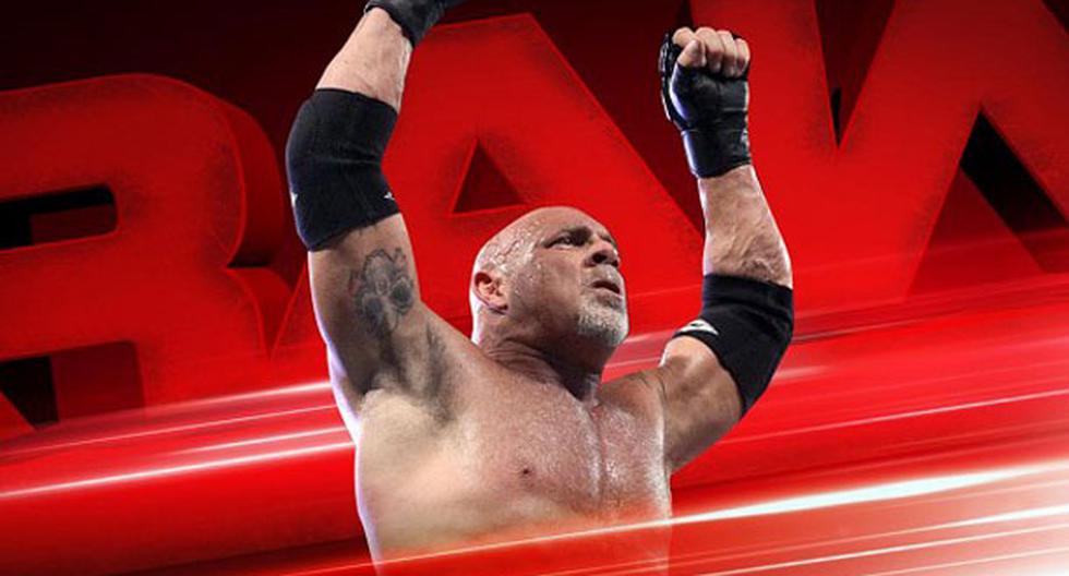 ¿Goldberg firmará contrato este lunes en WWE Monday Night Raw? | Foto: WWE