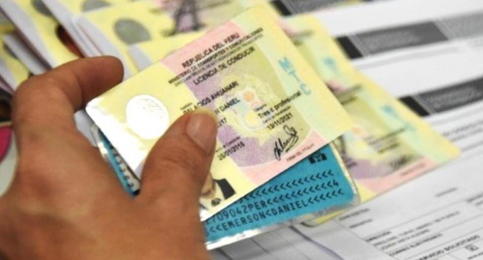Vía MTC: Consulta si tu licencia de conducir o brevete está registrado en el sistema | Foto: Andina