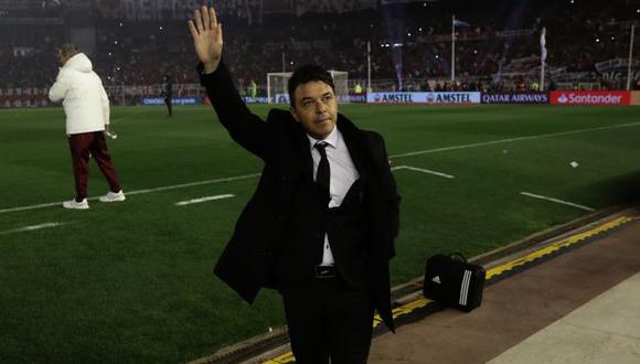 Marcelo Gallardo tiene diez títulos como técnico de River Plate. (Foto: AFP)